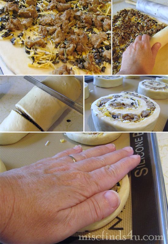 OAMC freezer cooking pizza rolls how-to instructions - Homemade Pizza Buns - Breadmaker Recipe