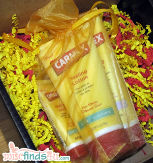 Carmex Blog Squad Lotion and Cream Giftbag and Giveaway