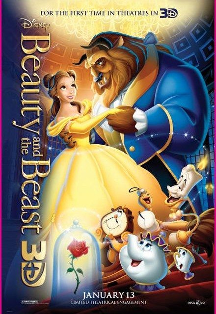 Disney’s Beauty and the Beast in 3D – Limited Release Theater and Home Version