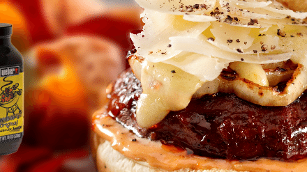 Vegetarian Grilling: Barbecued Portobello “Cheeseburgers” Recipe