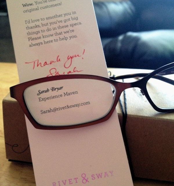 Rivet & Sway – Designer Prescription Glasses For Women Follow-up