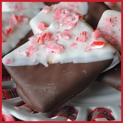 Semi-Homemade Chocolate Peppermint Grahams by shugarysweets - easy recipe for kids