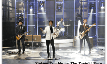 TV Recap: Vintage Trouble on The Tonight Show with Jay Leno #CBIAS @VintageTrouble