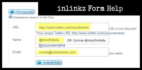 inlinkz form help
