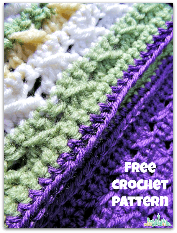 Free Spring Crochet Afghan Pattern