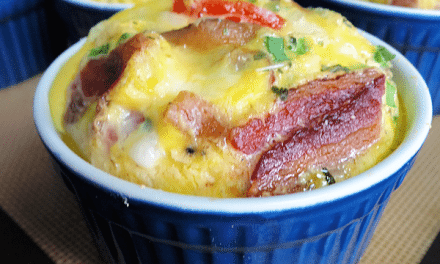 Recipe: Crustless Mini Quiche with Bacon and Tomato