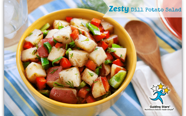 Potato Salad Recipe – Zesty Dill – Light @guidingstars