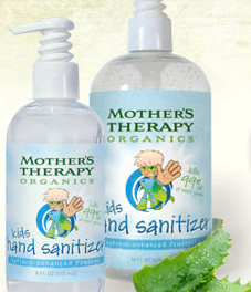 Safely Sanitize with Mother’s Therapy Organics