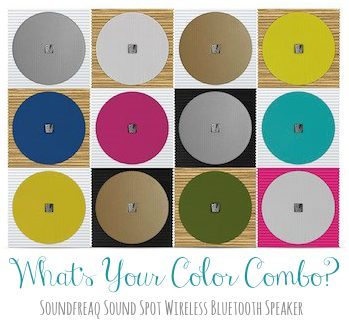 Soundfreaq Sound Spot Wireless Bluetooth Speaker - gifts for techies - Color Choices #MC Sponsored