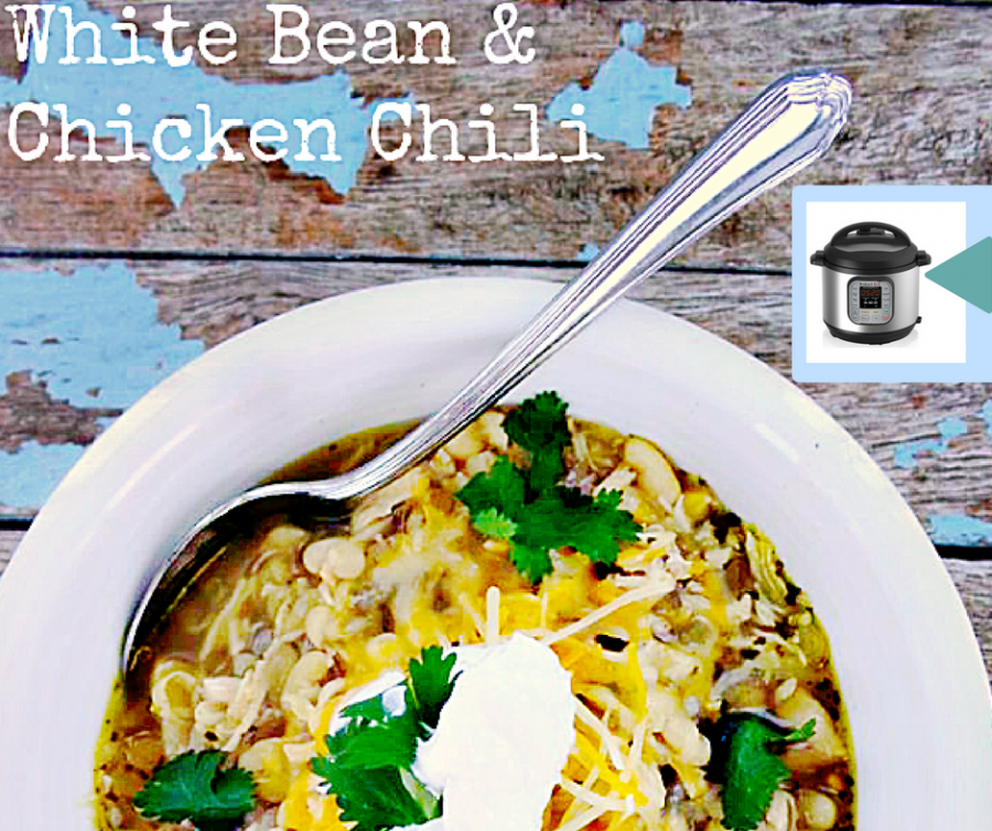Pressure Cooker Recipes: Mild White Bean and Chicken Chili 