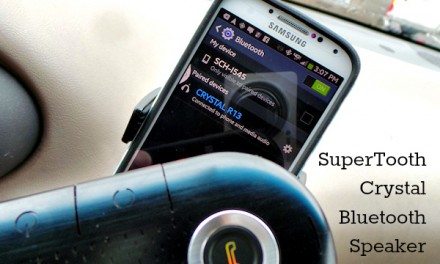 SuperTooth Crystal Bluetooth – Hands-free Car Speaker