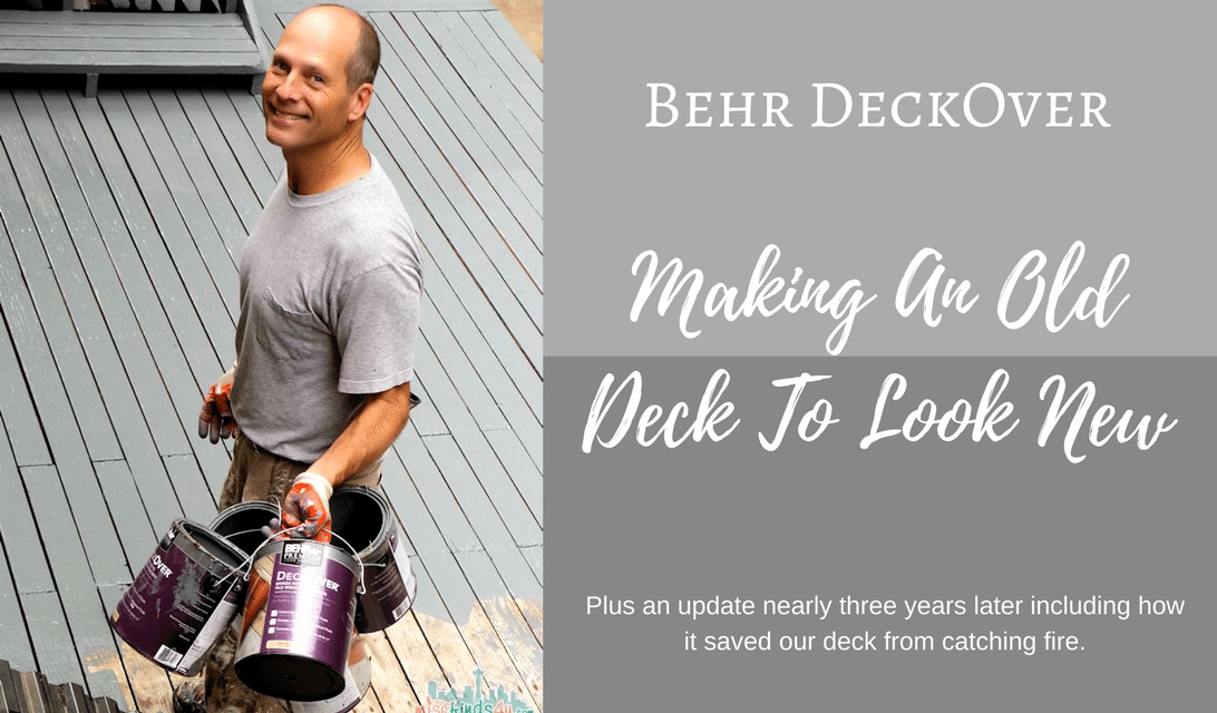 Behr DeckOver Review: Making An Old Deck To Look New