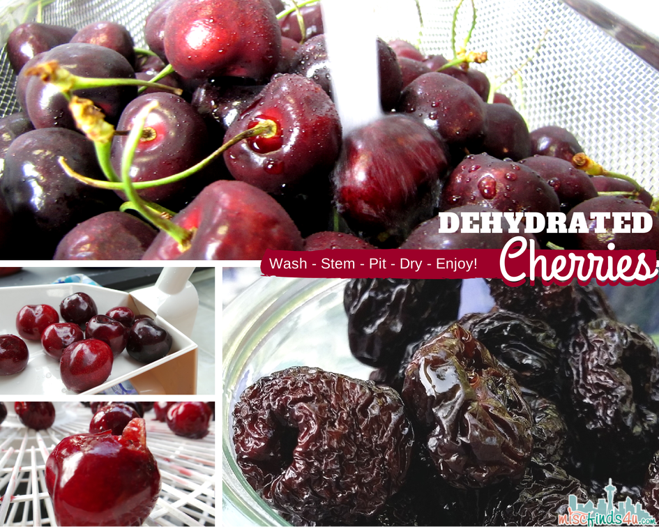 How to Dehydrate Cherries - Easy drying DIY