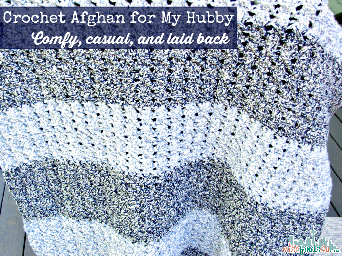 Free Crochet Patterns: Comfy and Casual Afghan for My Hubby