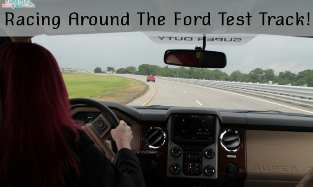 Racing Around The Ford Test Track #FurtherWithFord