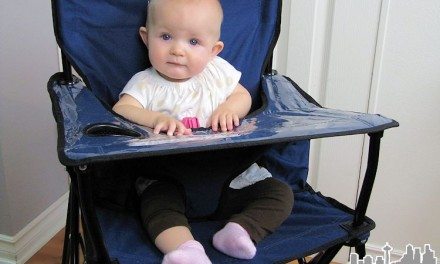 Ciao Baby Portable High Chair – Perfect for On-the-Go or Home