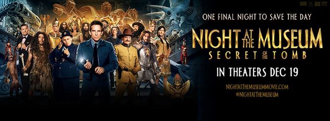 GIVEAWAY The Night At The Museum: Secret Of The Tomb $50 Gift Card & Prize Pack #NightAtTheMuseum #ad