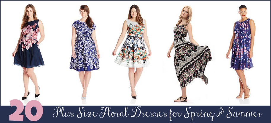 Spring 2015 Plus Size Dresses: Top 20 Florals