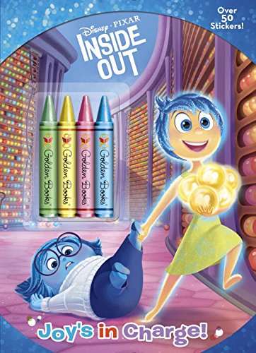 Disney | Pixar INSIDE OUT Joy's In Charge! (includes Crayons and Sticker)