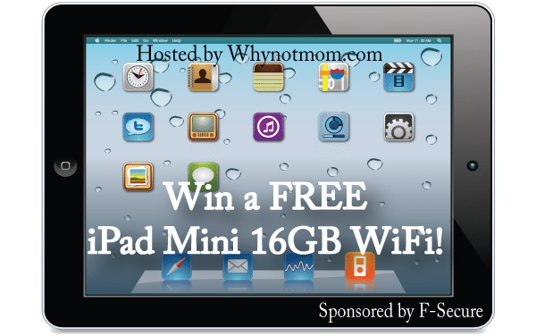 Enter to Win an iPad Mini & a Year of F­Secure Freedome VPN® #GIVEAWAY