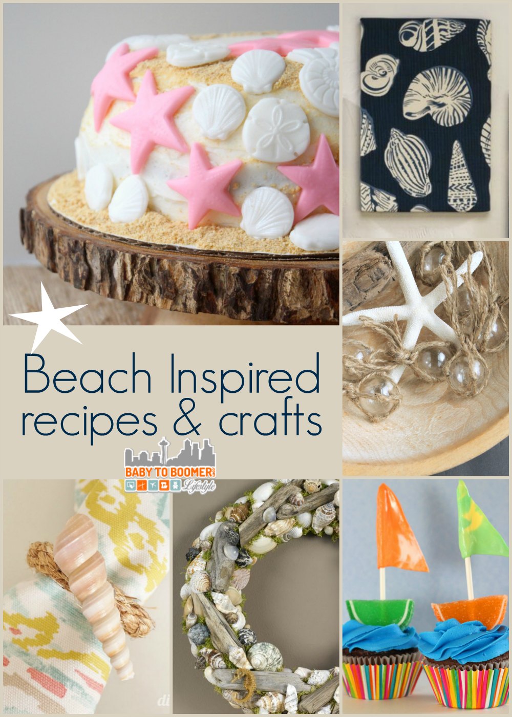 Beach Inspired Recipes and Crafts
