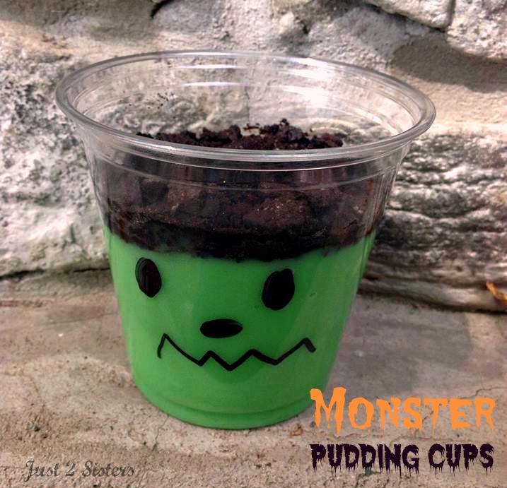 Monster Pudding Cups