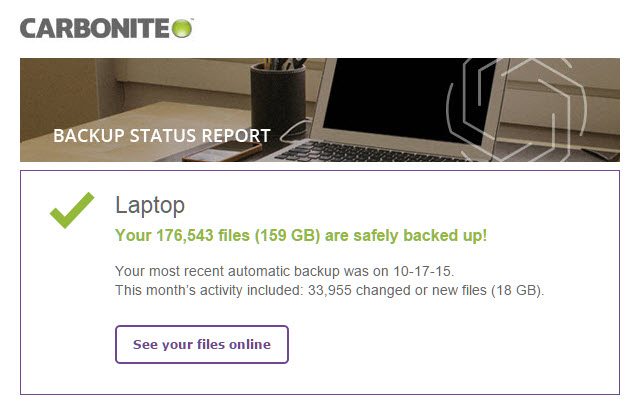 Carbonite Updates via email - Automatic Backup Storage Online - Safely Store Your Data! @Carbonite #Carbonite4Me #ad