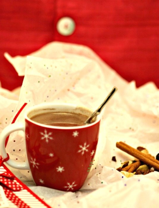 Low Calorie Chai Hot Chocolate