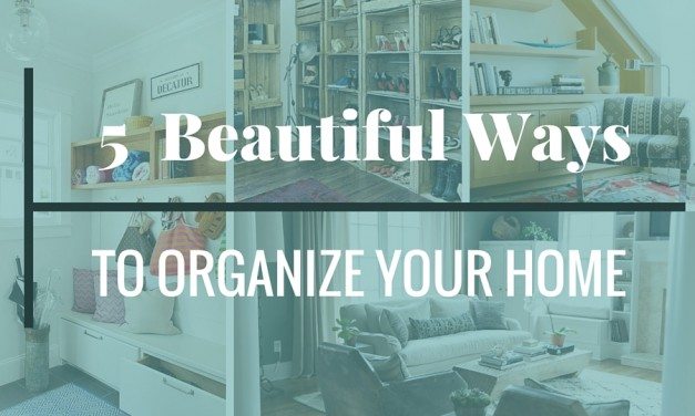  5 Beautiful Ways to Get Organized for the New Year