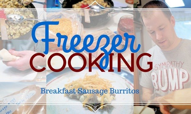Breakfast Sausage Burritos – Freezer Cooking Recipe