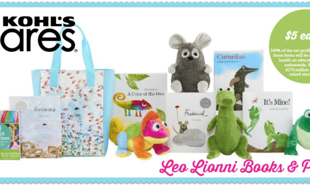 Leo Lionni Books and Plush Toys $5 Each Benefits Kohl’s Cares