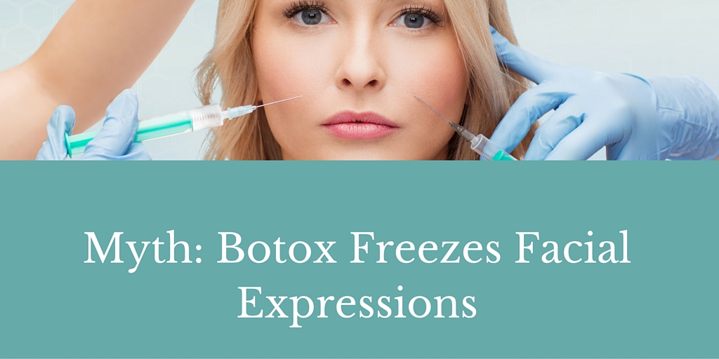5 Botox Myths That Prevented Me From Trying It Until Now / Myth-Botox Freezes Facial Expressions