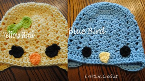 Free Crochet Pattern - Kids animal beanie cap - - Tiger Hat
