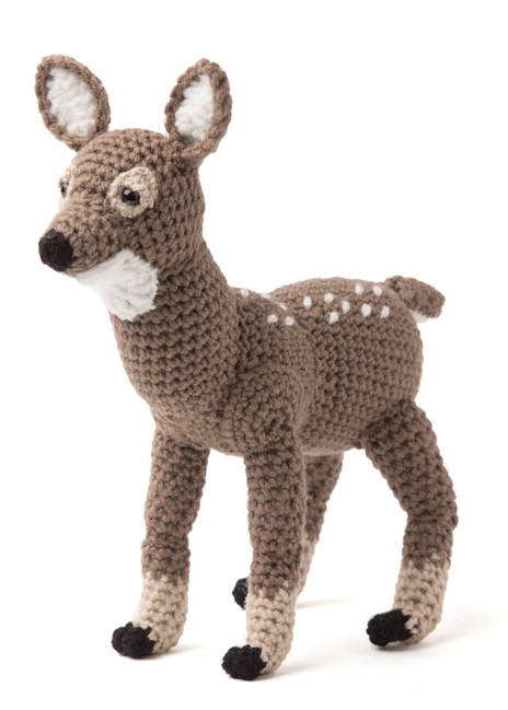 Enchanted Forest Creatures Crochet Pattern Book - Fawn (deer)