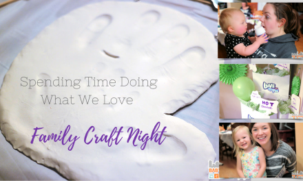 Spending Time Doing What We Love – Family Craft Night