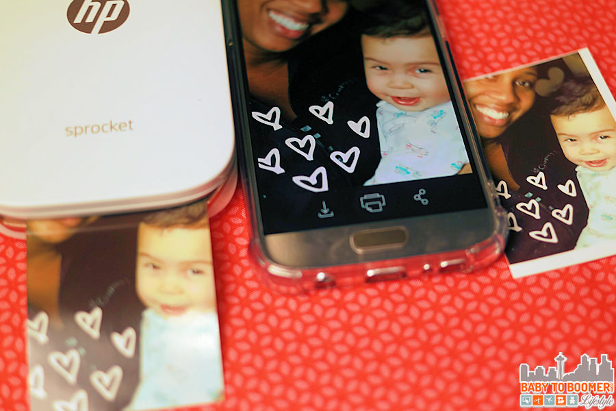 Print one or several copies! HP Sprocket Portable Printer: Snap It! Print It! Share It! For Instant Fun! #HPSprocket #ad