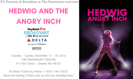 Hedwig and the Angry Inch a Must-See in Seattle December 13-18 @stgpresents @HedwigOnBway