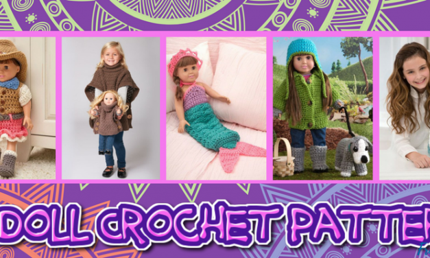 Paid and Free Crochet Patterns for 18-inch Dolls Like the American Girl Doll UPDATED FOR 2021