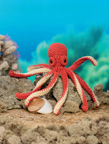 Octopus - Bathtime-Buddies - 20 Crochet Animals from the Sea