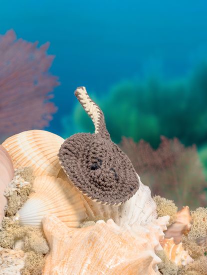 Stingray  - Bathtime-Buddies - 20 Crochet Animals from the Sea