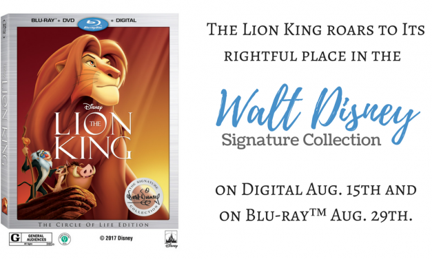 Disney Announces The Lion King WD Signature Collection Release Date