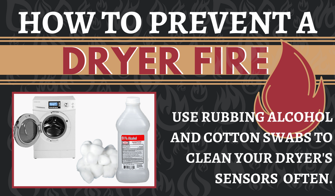 NFPA Prevent Dryer Fires Statistics - NATIONAL FIRE PROTECTION ASSOCIATION Home Fires Clothes Dryers - How to prevent a dryer fire - Clean Dryer Sensors