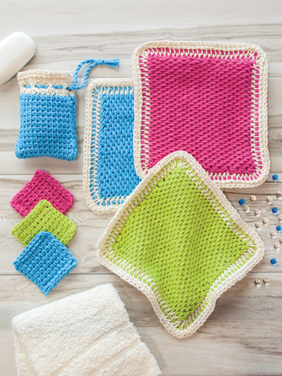 ANNIE'S SIGNATURE DESIGNS: Tunisian Scrubbies Crochet Pattern