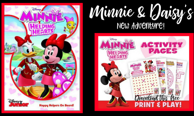 Minnie Mouse: Helping Hearts DVD and Free Valentine’s Day Printable Activities