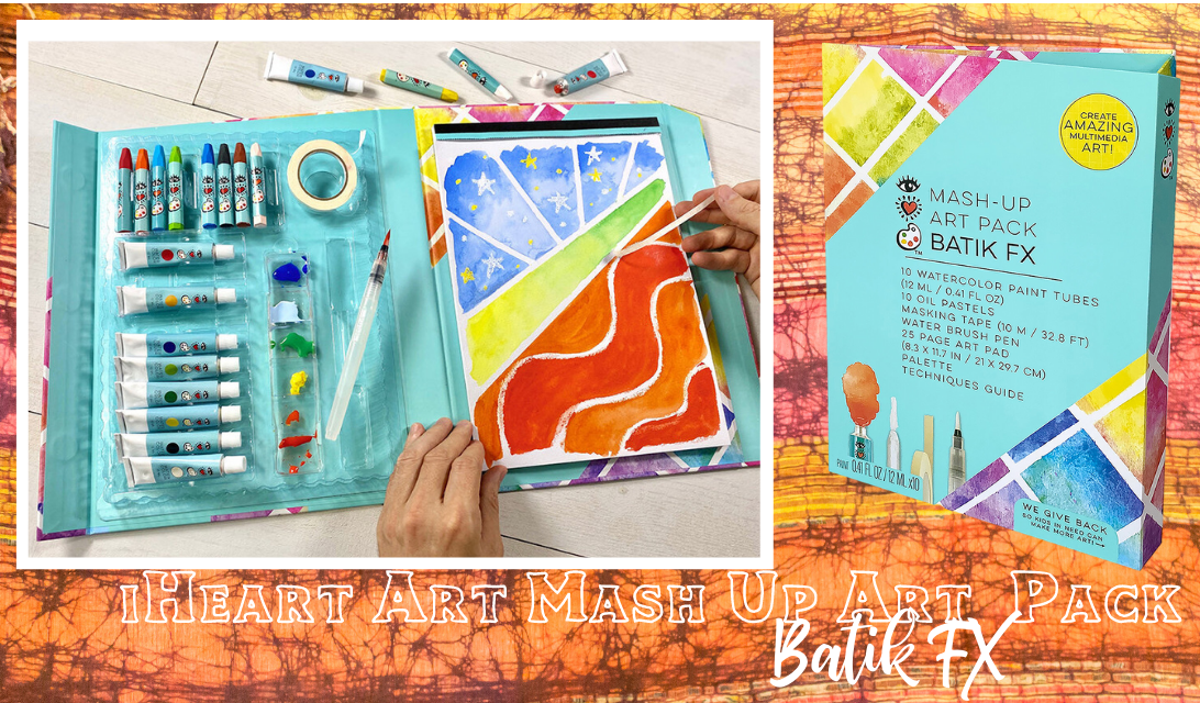 iHeart Art Mash-Up Art Pack Batik FX ad